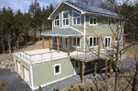 Fox Blocks ICF Green Building Project Profile for Net Zero Energy in New York state