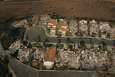 3 ICFs homes survive a devasting fire in San Diego, CA